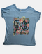 Floral Varsity Number Tee
