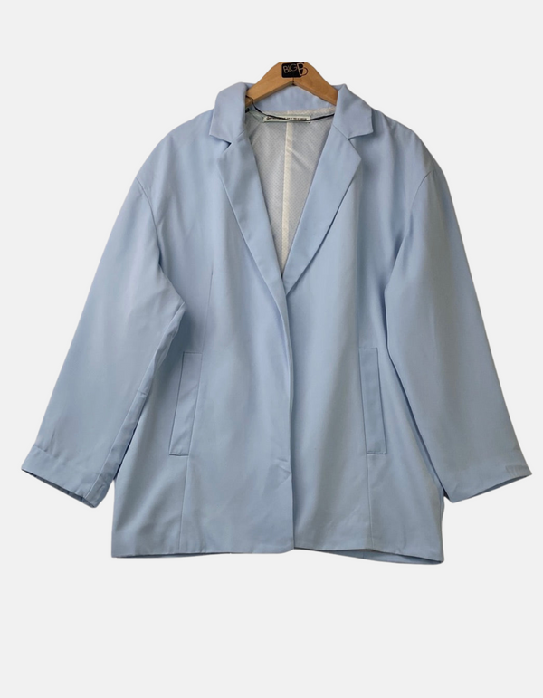 Light Blue Oversized Blazer
