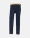 Navy Pinstripe Skinny Jeans