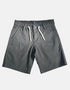 Classic Flat-Front Shorts with Back Pockets for Kid Boys