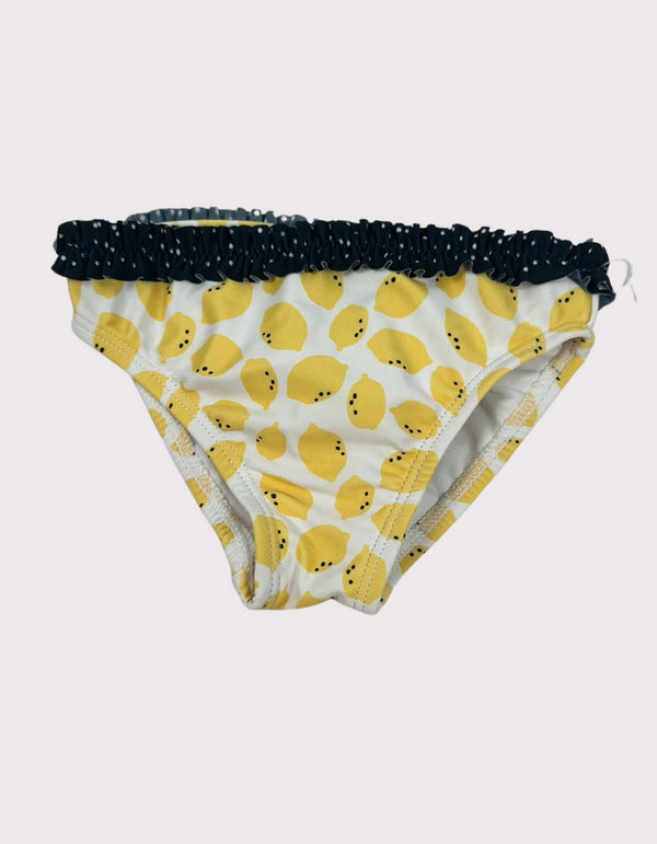 Lemon Kissed Ruffle Swim Bottoms