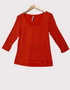 Crimson Dot Delight Blouse