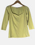 Lemon Zest Scoop Neck Top