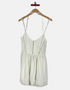 Women's White Spaghetti Strap Summer Top