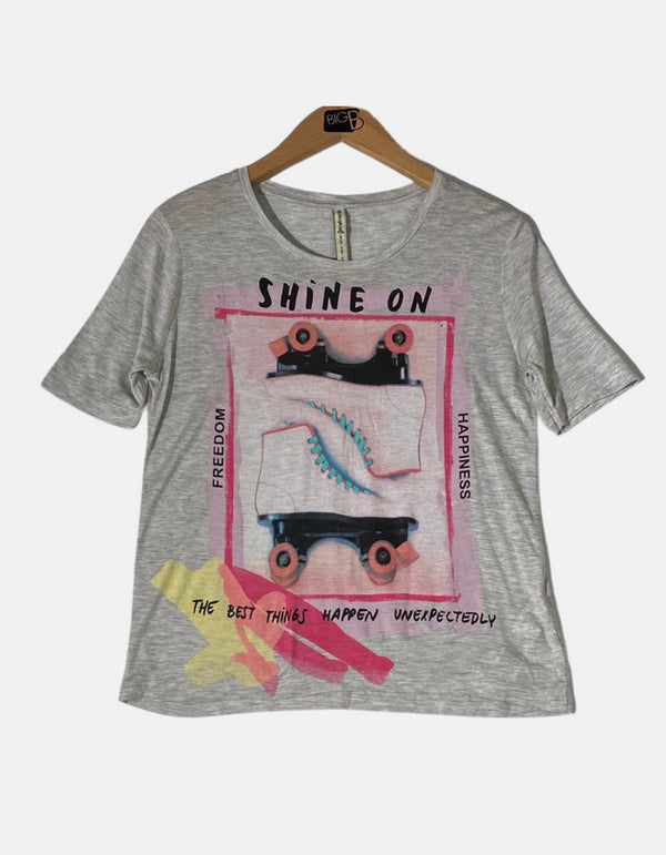 Light Gray T Shirt FM