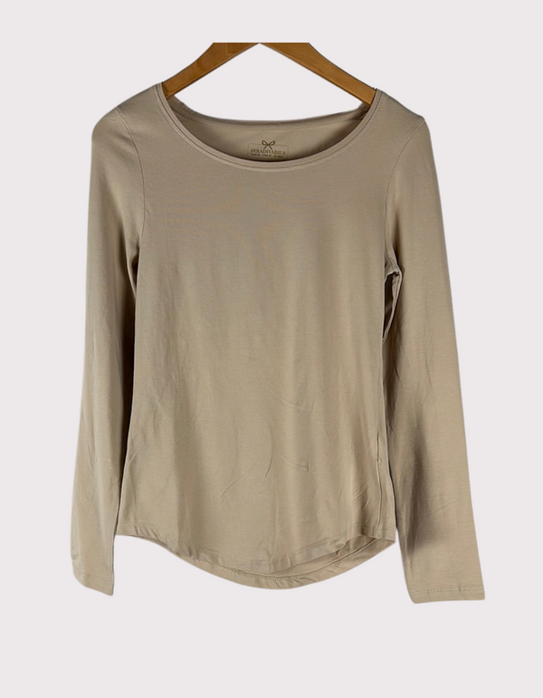 Essential Elegance Long-Sleeve Blouse