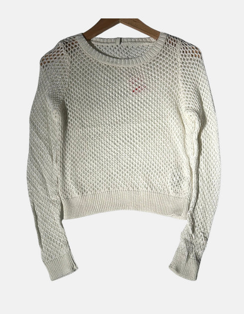 Ivory Cable Comfort Sweater