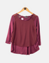 Maroon blouse FM