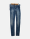 Faded Slim Fit Blue Jeans