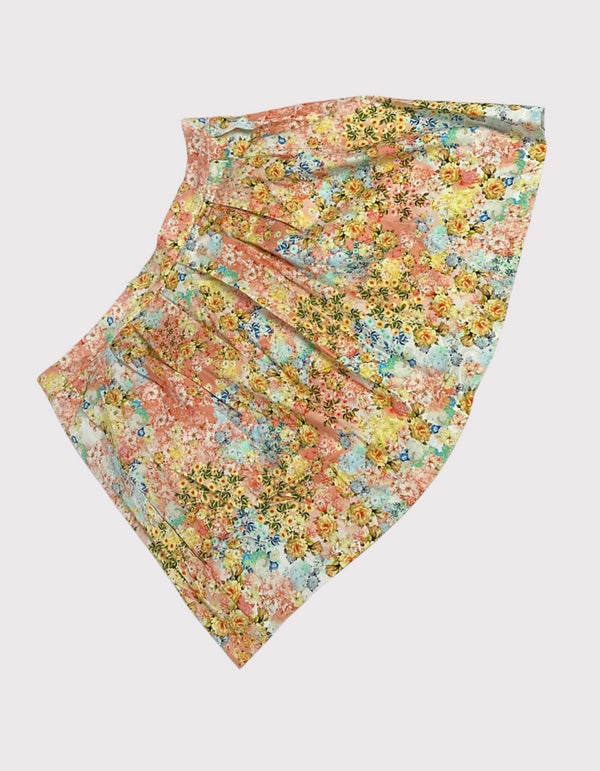 Coral Bloom Frill Bikini Bottoms