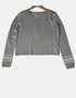 Versatile Grey Crop Sweater