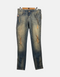 Distressed Mid-Wash Slim-Fit Jeans