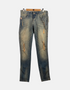 Distressed Mid-Wash Slim-Fit Jeans