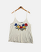 White tank with flowers FM
