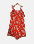 Orange Dress with Flowers FM