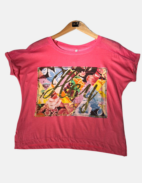 Vivid Blossom Tee F