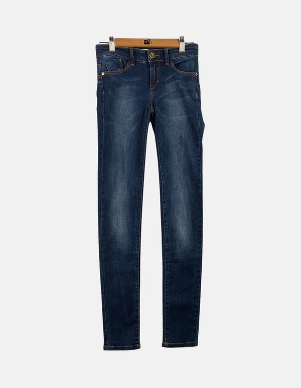 Classic Dark-Wash Slim Fit Jeans