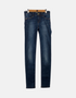 Classic Dark-Wash Slim Fit Jeans