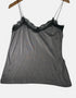 Midnight Lace-Trimmed Camisole