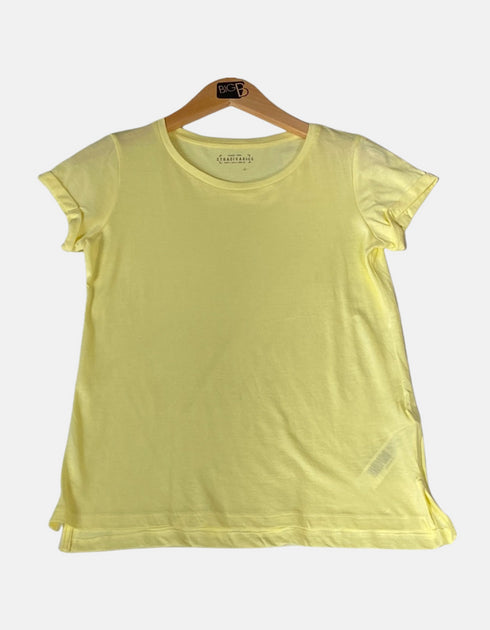 Casual Short Sleeve Crew Neck Tee for Women