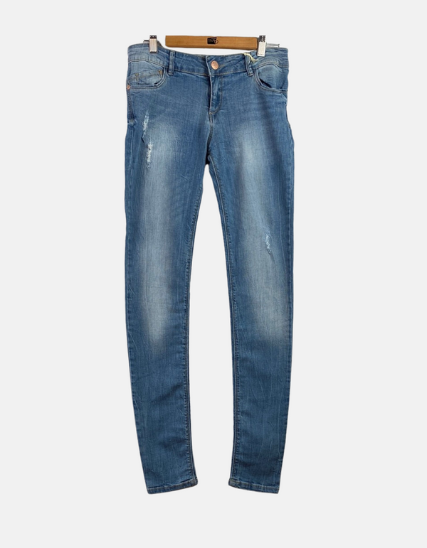Light blue denim skinny FM