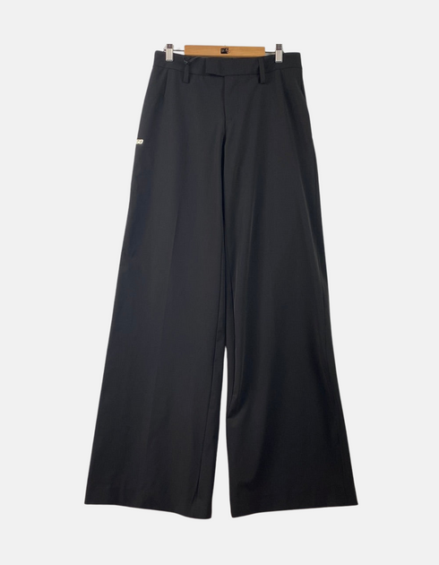 Black Wide-Leg Trousers