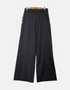 Black Wide-Leg Trousers