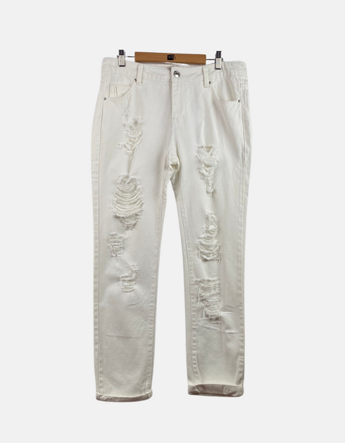 White denim Jeans FM