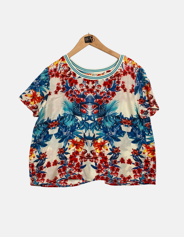 Tank floral FM