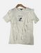 Chic Ivory Ruffle Statement Tee