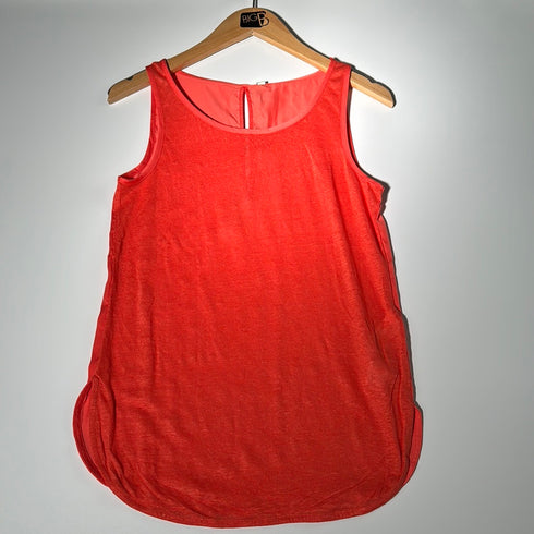 Crimson Breeze Tank Top