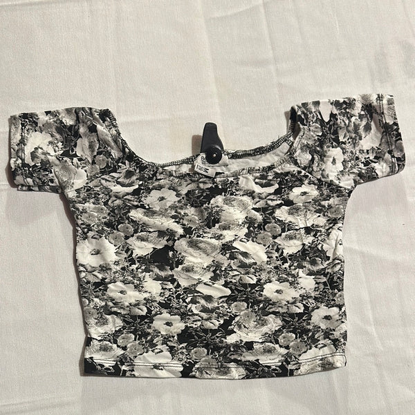 Floral Printed Half Top for Ladies