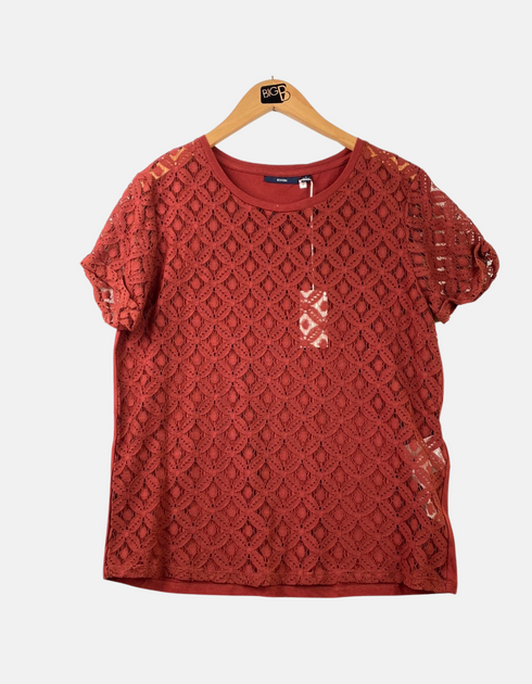 Maroon blouse FM