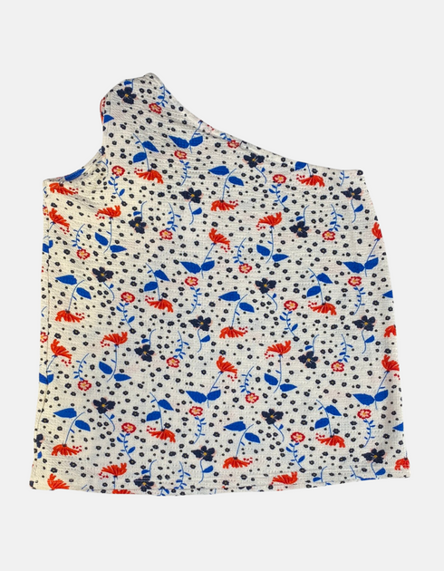 White floral blouse FM