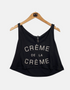 Crème De La Crème Cropped Tank Top