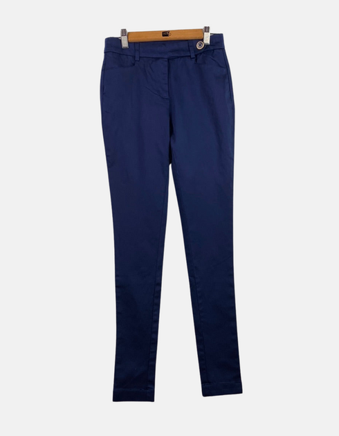 Navy Slim-Fit Chino Pants