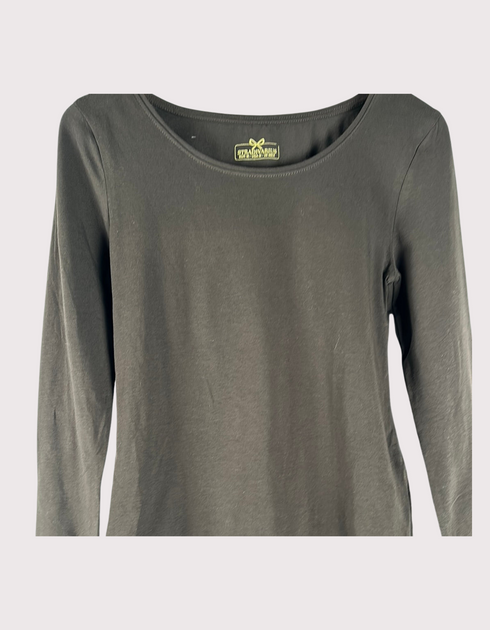 Modern Charcoal Long-Sleeve Tee