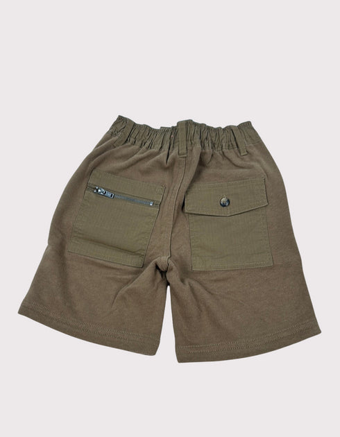 Explorer's Olive Utility Shorts
