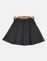 Women's Black Flared Skater Skirt