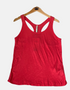 Racerback Eyelet Detail Tank Top