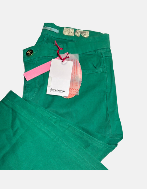 Green colour pants FM