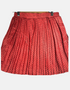 Polka Dot Pleated Skirt