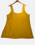 Golden Sun Lace Trim Tank Top