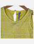 Sunshine Yellow Lace Overlay Tank