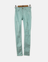 Mint Distressed Skinny Jeans