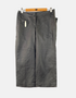 Women's Cropped Black Trousers