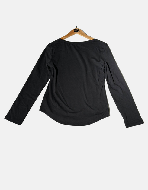 Women's Classic Long-Sleeve Scoop Neck Top