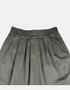 Black Pleated A-Line Skirt