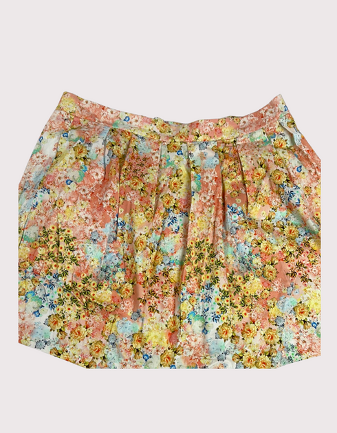 Coral Bloom Frill Bikini Bottoms