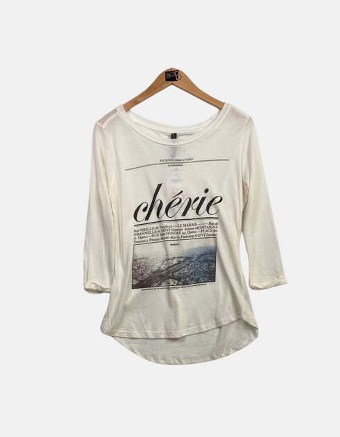White T-shirt FM